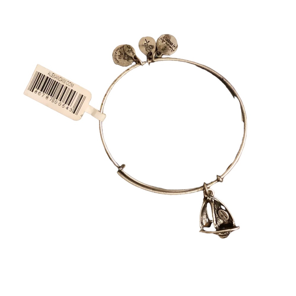Alex and Ani Sailboat charm bracelet - Picture 3 of 7